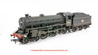 31-716A Bachmann Class B1 Steam Locomotive number 61076 in BR Lined Black livery with Late Crest and weathered finish